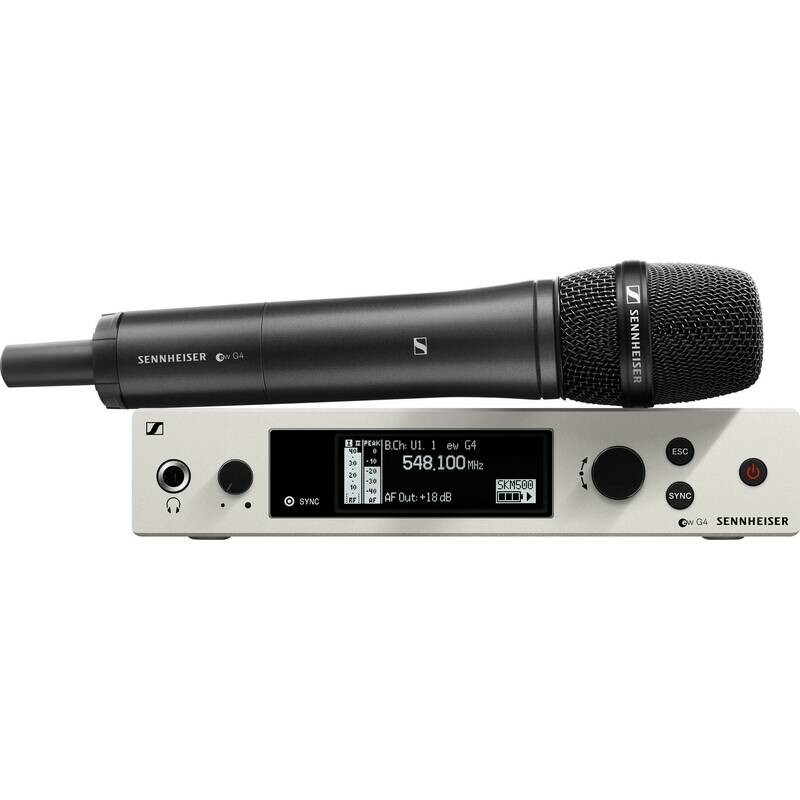 [509781] Sennheiser EW 500 G4-935 Wireless Handheld Microphone System with MMD 935 Capsule (AW+: 470 to 558 MHz)
#SEEW500G493W MFR #EW 500 G4-935-AW+