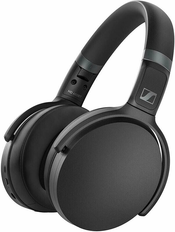 [508386] Sennheiser HD 450BT Noise-Canceling Wireless Over-Ear Headphones (Black) #SEHD450BTB MFR #508386